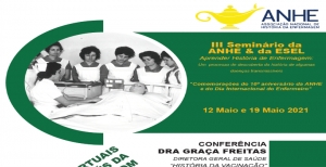Seminário da ANHE e ESEL dedicado à história da Enfermagem