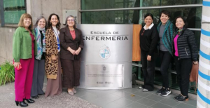 Amélia Simões Figueiredo visita Universidade no Chile, em mobilidade internacional
