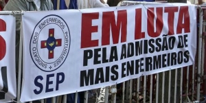 Enfermeiros juntam-se à manifestação da CGTP a 3 de junho