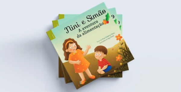 Enfermeira lança livro infantil sobre hábitos de alimentação saudáveis