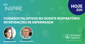 Assista ao webinar sobre a abordagem do Enfermeiro nos cuidados paliativos do doente respiratório