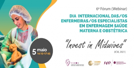 ESEnfC realiza webinar dedicado ao Enfermeiro Especialista em Enfermagem de Saúde Materna e Obstétrica