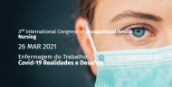 International Congress of Occupational Health Nursing aborda relação entre enfermagem do trabalho e COVID-19